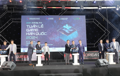 Sôi động Tuần lễ Game Hàn Quốc năm 2024 tại ĐHQGHN
